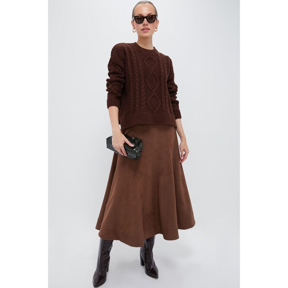 Tuckernuck Brown Midi Skirt - Picture 2 of 10